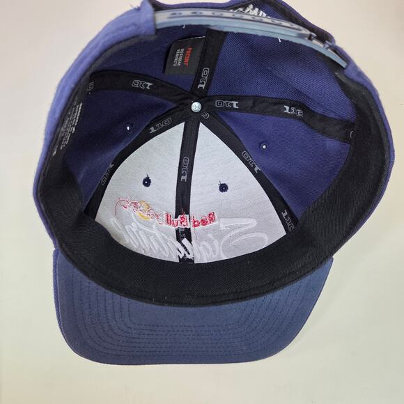 Red Bull Snapback Hat Blue Flat Brim Adjustable Racing Cap Vietnam - Picture 7 of 9